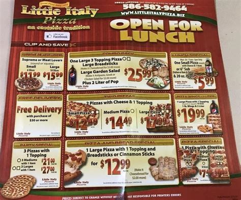 little italy warren mi True and unbiased 👍reviews and ⭐rating for Little Italy Pizzeria 12&hoover ???? at 28825 Hoover Rd, Warren - View 🍴Menu, 📷Photos, 🕒Hours, 📍Address, 📞Phone number